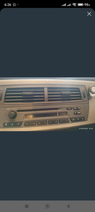 Aireador y Radio BMW Z4