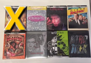 Lote 7 steelbooks 4K UHD bluray UCE