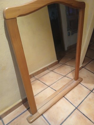 Espejo de Madera para Dormitorio
