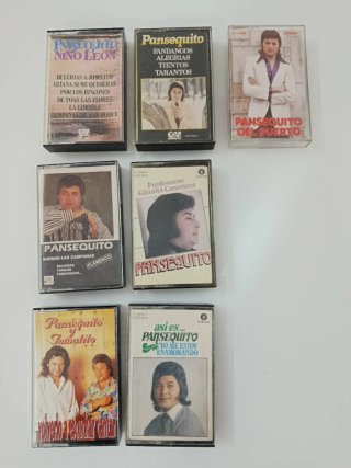 7 PANSEQUITO Cintas Cassettes ELIGE