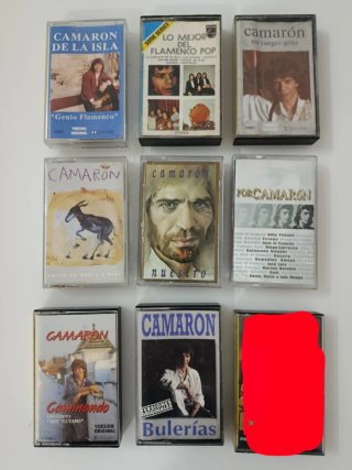 8 Camarón de la Isla Cintas Cassettes ELIGE