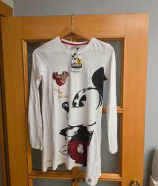 Vestido Camiseta Mickey Mouse Desigual