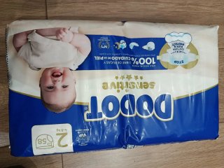 Pañales Dodot Sensitive Talla 2