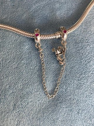 Charm Cadena de Seguridad Mickey