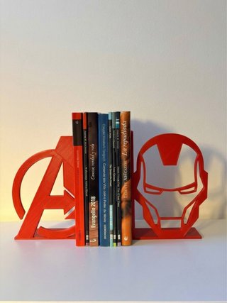 Sujetalibros Iron Man y Avengers
