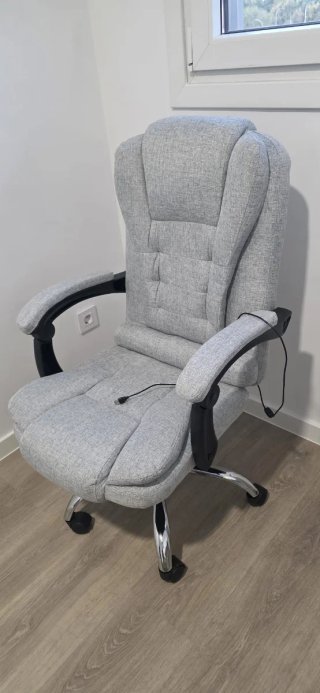 Silla de escritorio gris