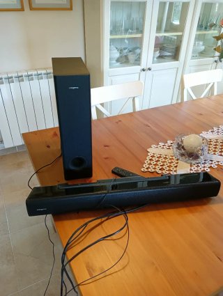 Barra de Sonido Creative con Subwoofer