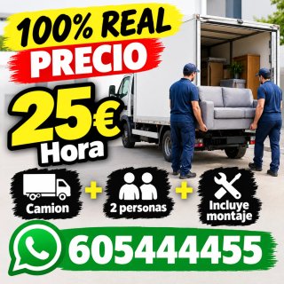 Servicio de transporte y mudanzas Portes y mudanza