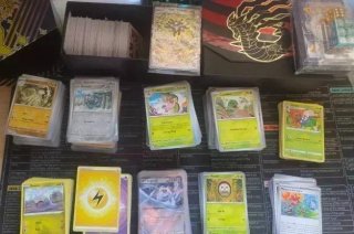 Bulk Pokémon +100 Cartas EX Holo Reverse Comunes
