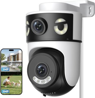Cámara de Vigilancia WiFi Exterior Reobiux 2K