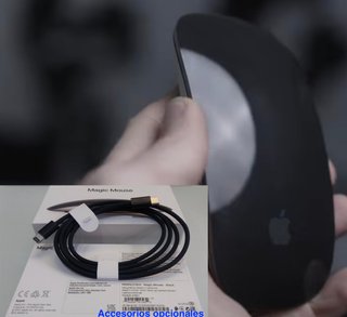 Magic Mouse Apple  Negro edición 2022 Black LEER