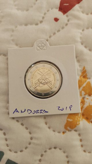 Moneda 2 Euros Andorra 2019