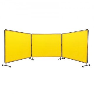 Pantalla de soldadura con marco, cortinas de solda