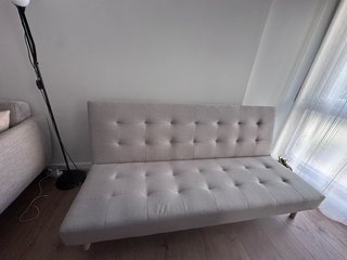 Sofá de Tela Beige