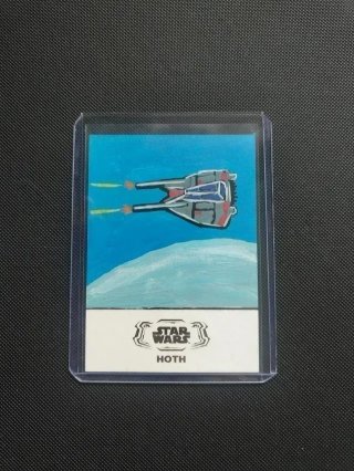 Carta Star Wars Topps Hyperspace 1/1 Sketch