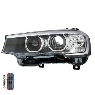 Faro Principal Eléctrico Con Motor LED - Izquierdo - BMW X3 F25 2014-2017