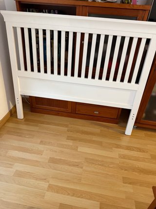 Cabecero de Cama 135cm Blanco