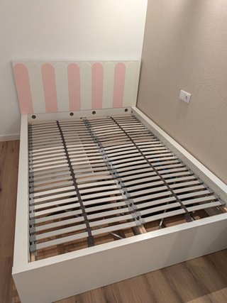 Estructura de Cama 140x200 con Cajón