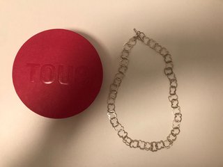 Collar TOUS de Plata con Motivo de Osos
