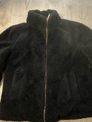 Chaquetón Zara Negro Talla S