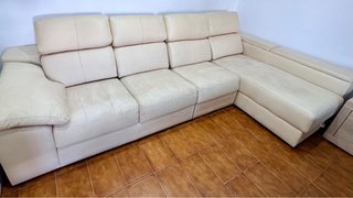 Sofá Cheslong Beige