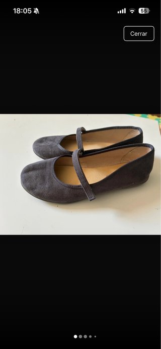 Merceditas Pisamonas de Serraje Talla 35