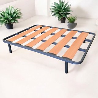 Somier 150x180 láminas anchas + 4 patas