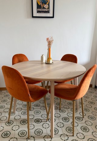 Mesa de comedor redonda IKEA 105 cm