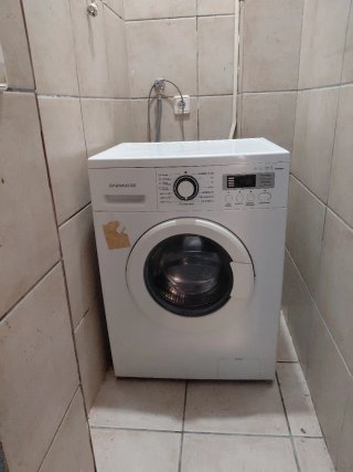 Lavadora Daewoo Blanca