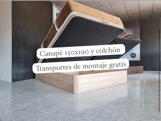 Canapé y colchón