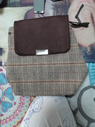 Mochila de vestir estampada