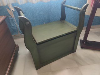 Conjunto Dormitorio de Madera Verde