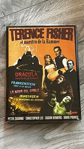 Pack Terence Fisher: El Maestro de la Hammer dvd