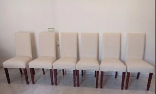 Set de 6 sillas de comedor