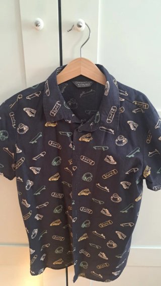 Camisa de Manga Corta para Niño