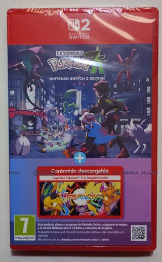 Leyendas Pokemon + Mega Dimensión Switch 2 nuevo