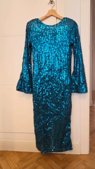 Vestido de fiesta con lentejuelas
