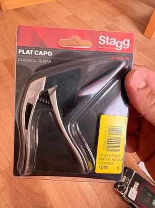Cejilla Stagg para Guitarra Clásica