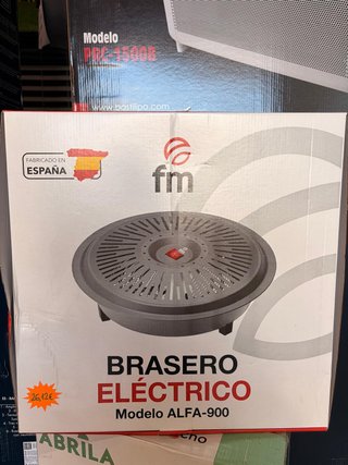 Brasero Eléctrico FM Modelo ALFA-900
