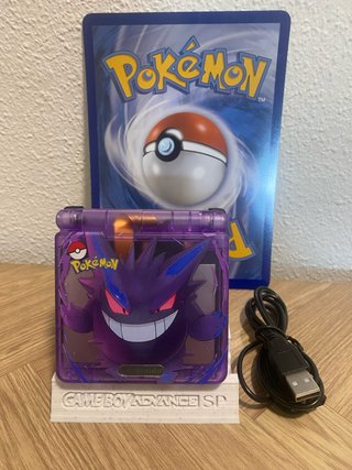Nintendo Game Boy Advance SP Gengar IPSv5
