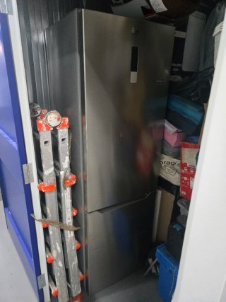 Nevera Combi Acero Inoxidable