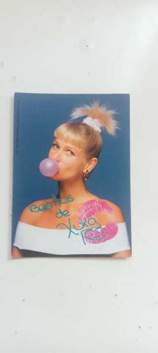 Postal Besitos de Xuxa (Años 80/90)