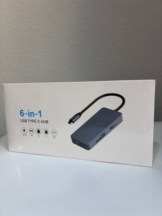 Adaptador USB-C 6 en 1 AYCLIF