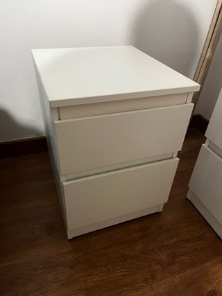 Comodino IKEA STORKLINTA bianco