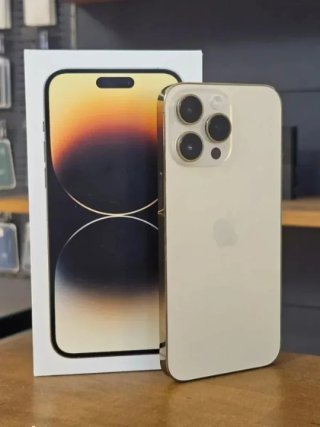 IPHONE 14 PRO MAX 256GB DORADO BATERIA 100%