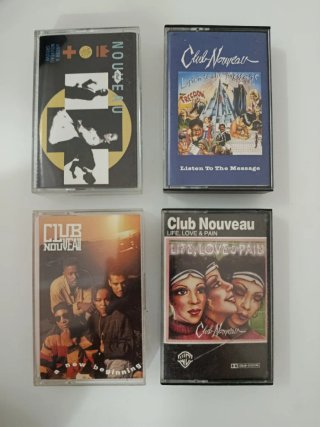 4 CLUB NOUVEAU Cintas Cassette ELIGE