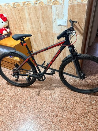 Bicicleta de Montaña Legnano Negra y Roja