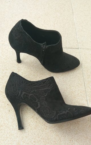 Zapatos Altos Georges Rech Negros Talla 36