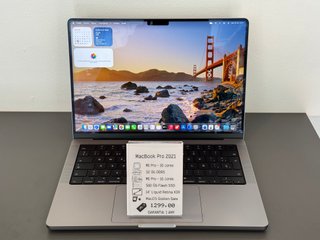 MacBook Pro 14" - M1 Pro / 32 Gb / 500 SSD