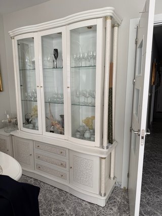 Vitrina Clásica Blanca